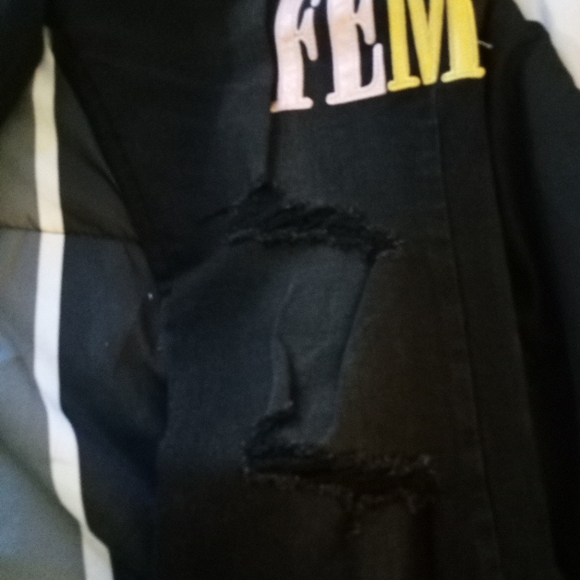 HOMME + FEMME JEANS ( mens black SIZE:36 ) - Picture 3 of 6